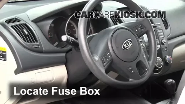 2010 Kia Forte EX 2.0L 4 Cyl. Sedan (4 Door) Fuse (Interior) Check